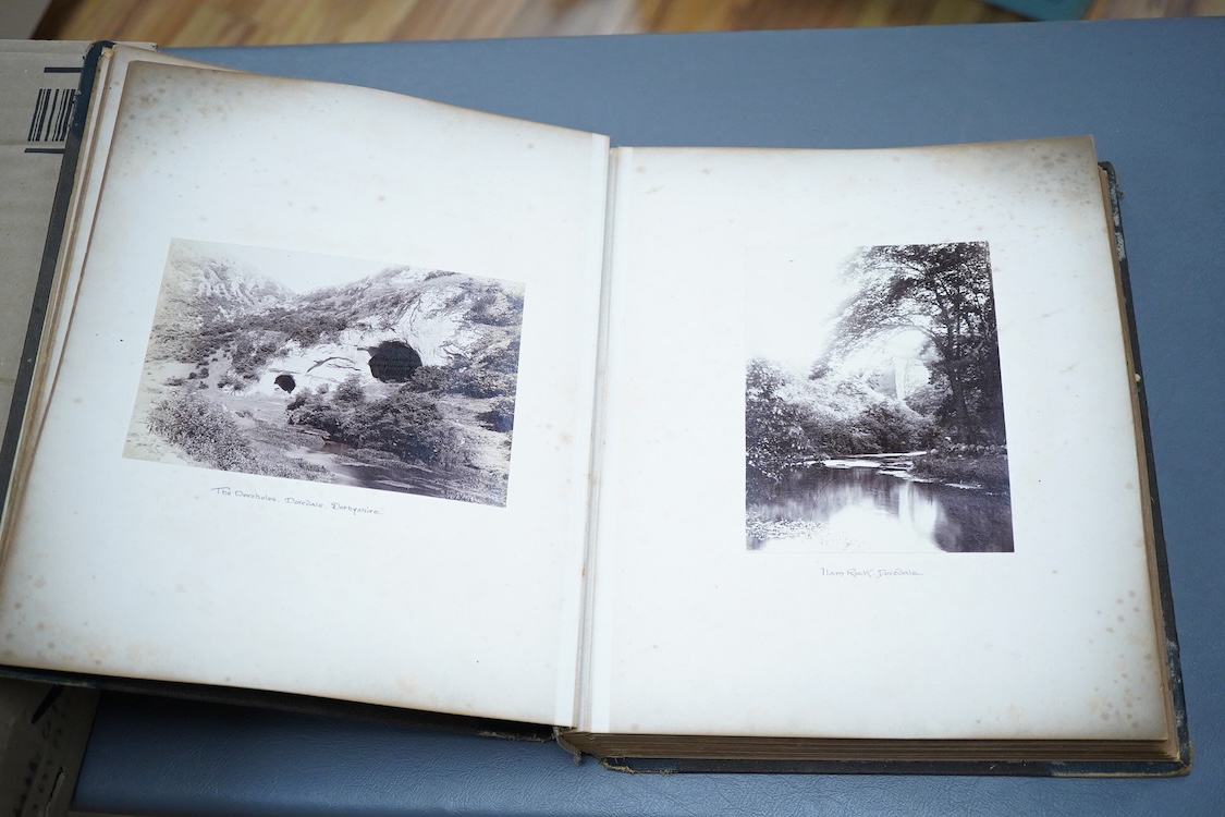 A collection of ephemera including Savoy Theatre, a photograph album and an album of watercolours and pencil studies, late 19th / early 20th century